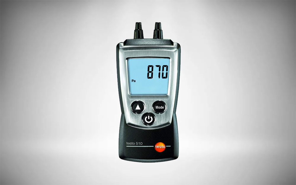 Testo 510 digital gas manometer