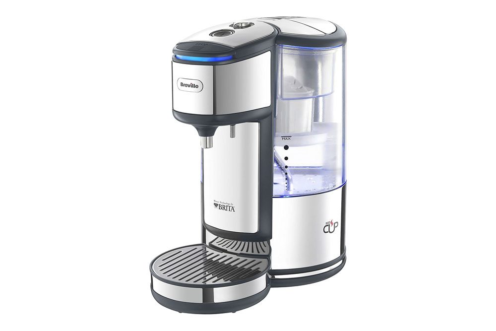 Breville BRITA HotCup Hot Water Dispenser with Integrated Water Filter