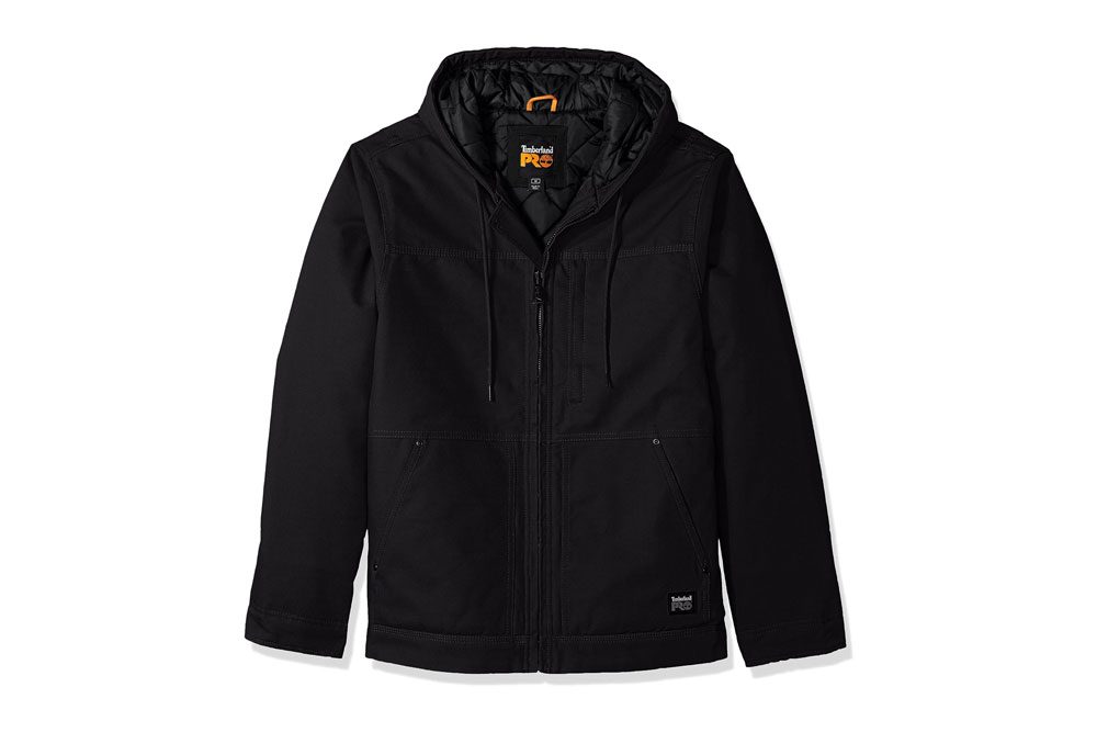 Timberland Pro Men's Outerwear - Rugged 10-ounce cotton canvas with durable water-repellent finish