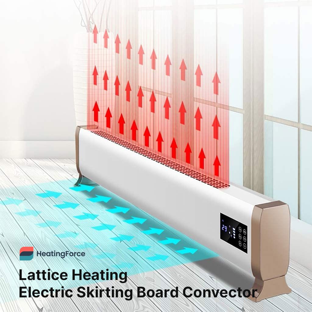 Lattice Heating Electric Skirting Board Convector