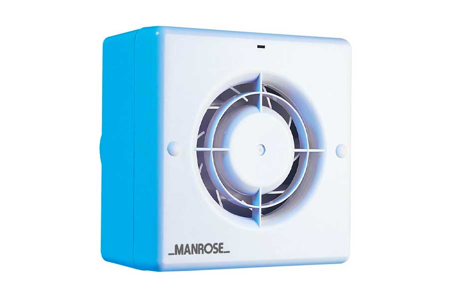 Manrose CF100T Centrifugal Bathroom / Toilet Extractor Fan