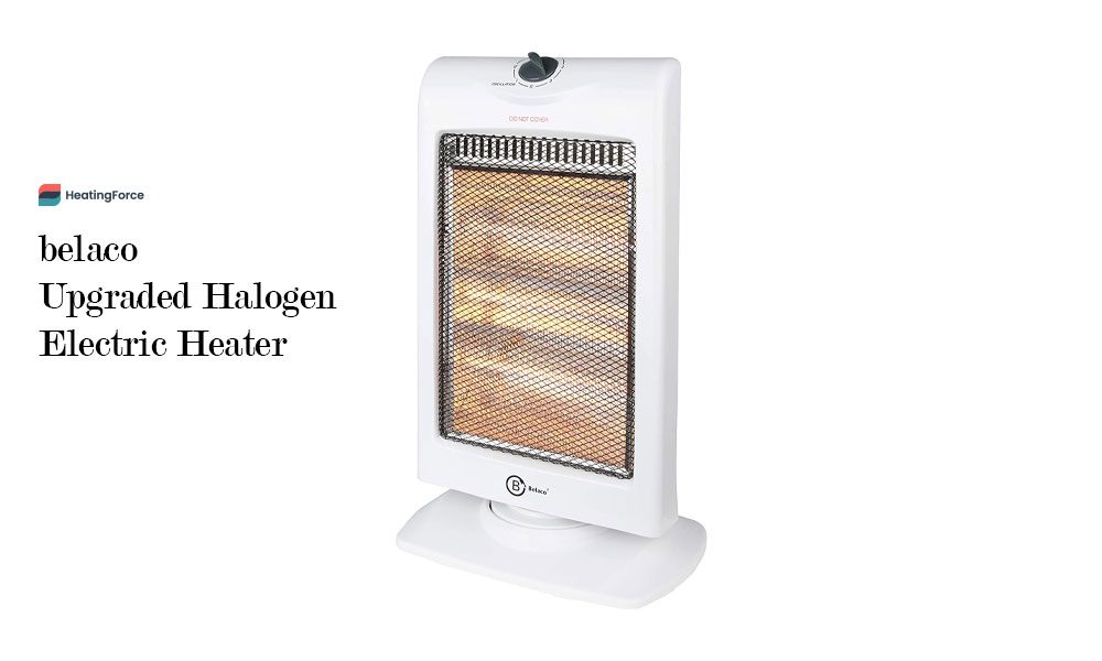 belaco New upgraded Halogen Electric Heater 
