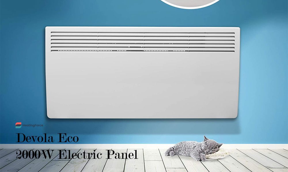 Calentador de panel eléctrico Devola Eco 2000W