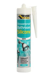 Everbuild SHOWWE C3 Showerproof Bathroom Silicone Sealant