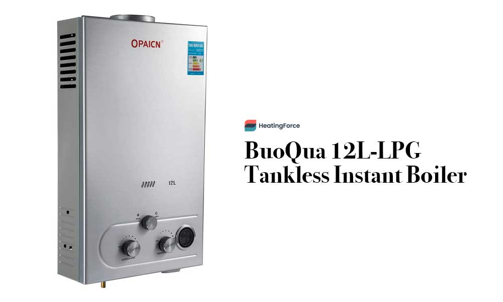 BuoQua 12L-LPG Tankless Instant Boiler