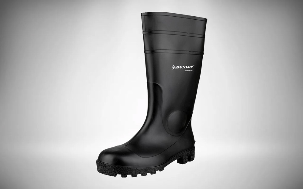 Dunlop Mens Fs1600/142Pp Wellington Boots Black Size