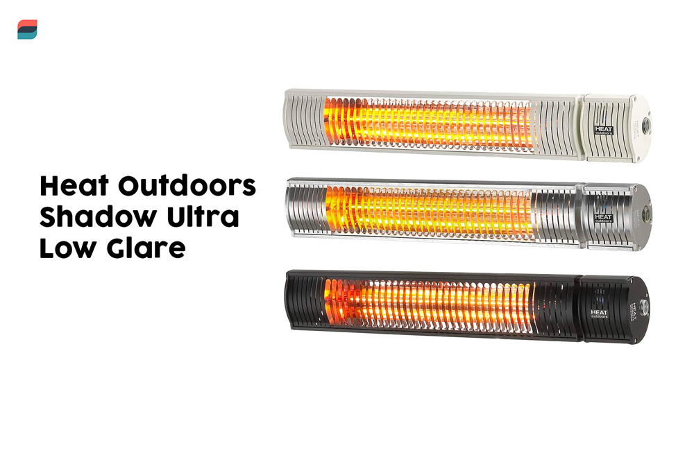 Heat Outdoors Shadow Ultra Low Glare Infrared Patio Heater