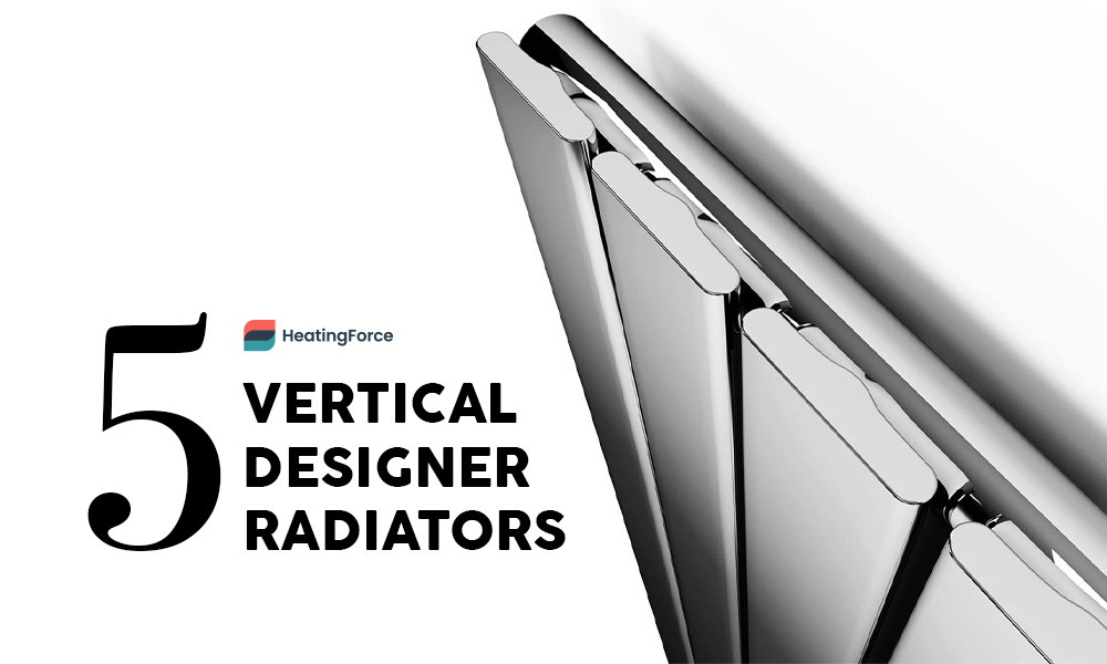 Vertical designer radiators