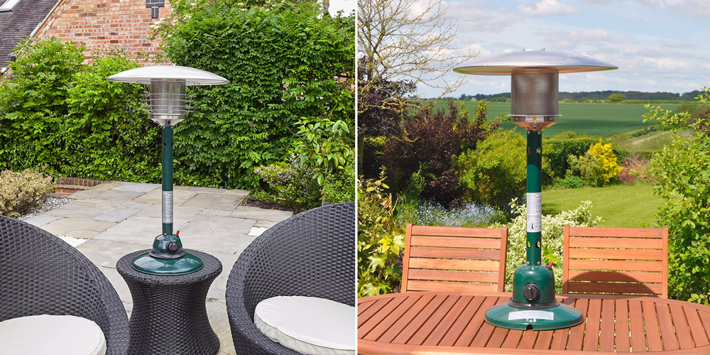 Kingfisher PH300 Garden Outdoor Table Top Patio Calentador